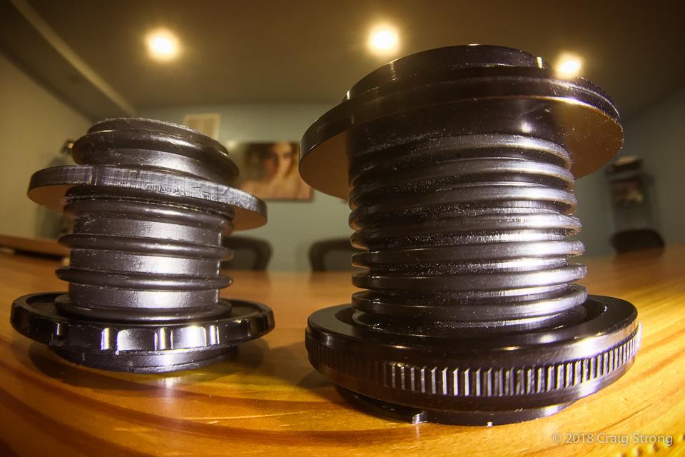 Original Lensbaby lens photo lens homemade experimental tilting lens Craig Strong Lensbaby History Part 3