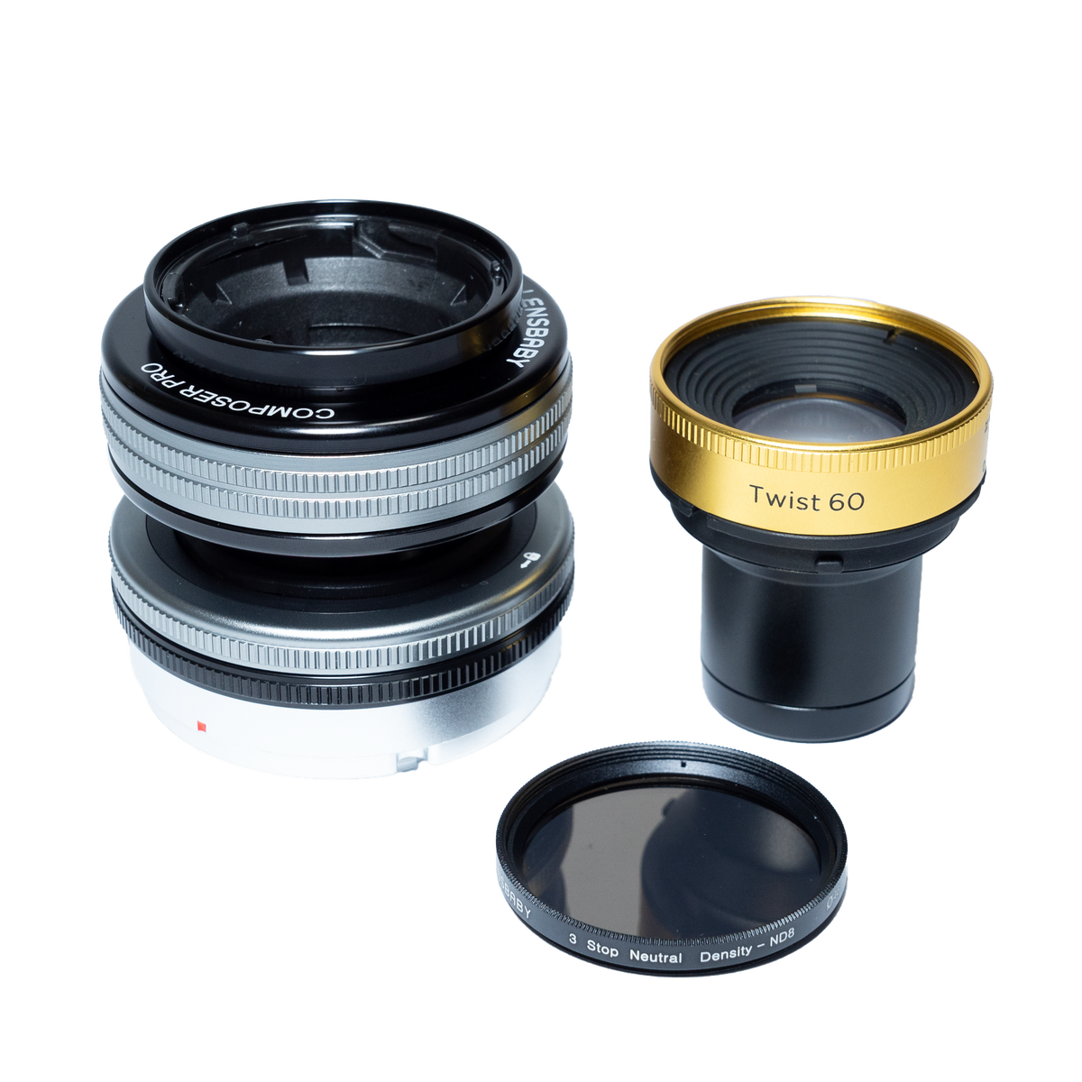 Composer Pro II + Twist 60 & ND Filter - Lensbaby Creative Effect Camera Lenses